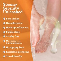 UPLIFT ORANGE SHOWER STEAMERS - INDIVIDUALLY WRAPPED - 10 COUNT