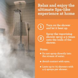 UPLIFT ORANGE SHOWER SPRAY