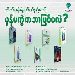 Potato Myanmar_Phone Tempered Glass
