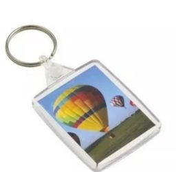 Personalised photo keyring