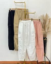 Elasticity Cargo Women Pants 