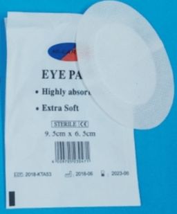 Eye Pad Oval Sterile 95x65mm