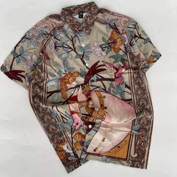 Men's Paisley Summer Tops
