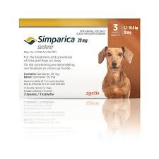 Simparica Tick Tablet for Dogs
