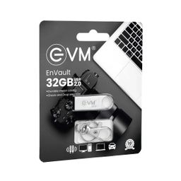 EVM 32GB EnVault USB2.0 Metal Pendrive EVM PDV/32GB