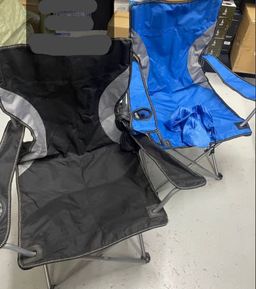 B.AH -16. 3 toned Foldable Camping chairs.