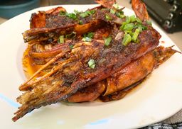 Garlic Buttered prawns 