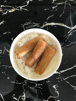 Lumpiang Shanghai Rice Bowl