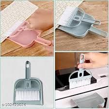 Mini Plastic Broom & Dustpan