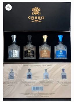 Creed Set 4x30ml (Black) 