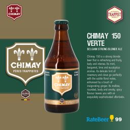 Chimay Verte 10% (Trappiste Beer) [1 or 4 Btls]