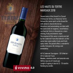 Les Hauts du Tertre MARGAUX 2018