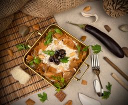 فتة باذنجان - Eggplant Fattah