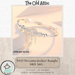 S925 dreamcatcher bracelet 