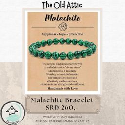 Malachite bracelet 