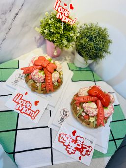 Mother's Day Bao Cake