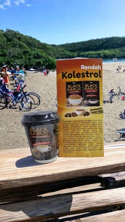 Black Garlic White Coffee