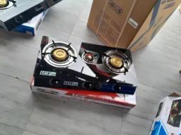 2 Burner Gas Stove Glass Surface