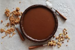 Dark Chocolate Tart + Toppings Kit