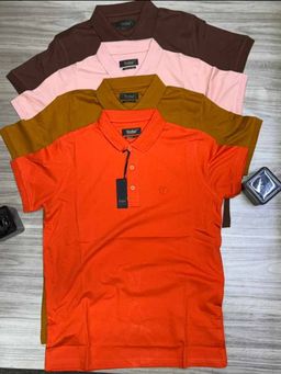 Plain Collared T-Shirts