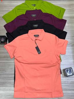 Plain Collared T-Shirts