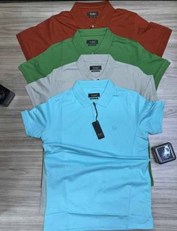 Plain Collared T-Shirts