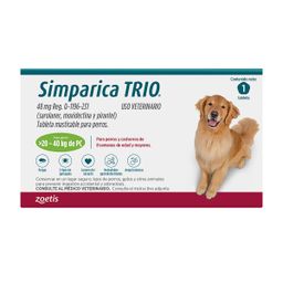 Simparica Trio 20 - 40 kg