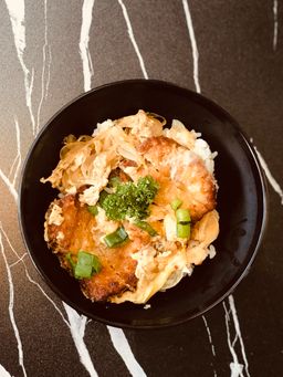 CK Pork Katsudon rice bowl