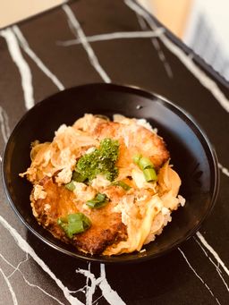 CK Pork Katsudon rice bowl