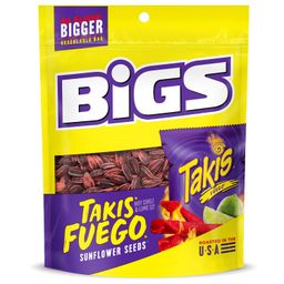 Takis Fuego Sunflower Seeds Hot Chili Lime Flavor