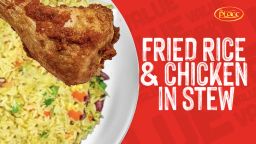 Fried Rice & Chicken In Stew
