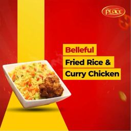 Belleful Fried Rice & Curry Chicken