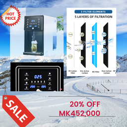 5-Stage Reverse Osmosis Water Filter System For Home and Office