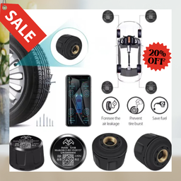 External Auto Tire Pressure Monitoring System Wireless