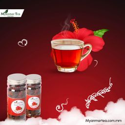 Myanmar Tea_Herbal Tea (Dried Hibiscus)