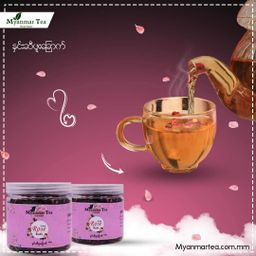Myanmar Tea_Herbal Tea (Dried Rose Buds)