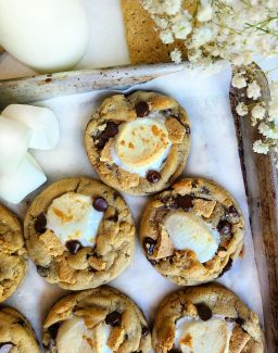 S'mores Chocolate Chip Cookies