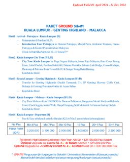 Paket2 Ground Malaysia & Singapore 🇲🇾🇸🇬