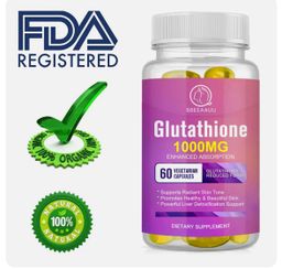 1000MG GLUTATHIONE 60 Pilules 