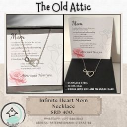 Infinite Heart Mom Necklace