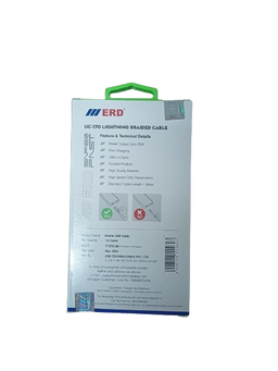 ERD UC-170 Lightning Braided Cable (25W 1Meter White)
