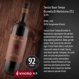 Tenuta Buon Tempo BRUNELLO Di Montalcino