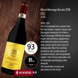 Mario Marengo BAROLO 2018