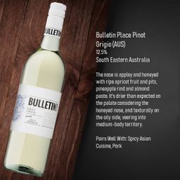 Bulletin Place PINOT GRIGIO (AUS)