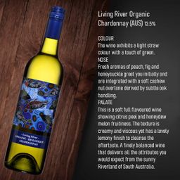 Living River Organic CHARDONNAY (AUS)