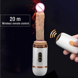 Penis Dildo Big Self-heating Vibrator Sex Toy Retractable Dildo Female Suction Cup Penis Remote Control Sex Machine