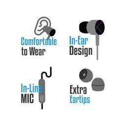 ZEBRONICS Zeb-Buds C2 Type C Wired Earphones - Assorted Color