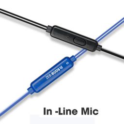 ZEBRONICS Zeb-Buds 40 Wired Stereo Earphone - Assorted Color