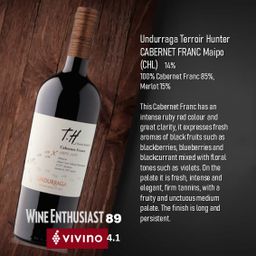 Undurraga Terroir Hunter CABERNET FRANC Maipo (CHL)