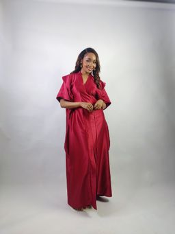 Red Maroon Luxury Kaftan 